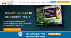 Desktop Screenshot of chirotvnetwork.com