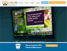 Tablet Screenshot of chirotvnetwork.com